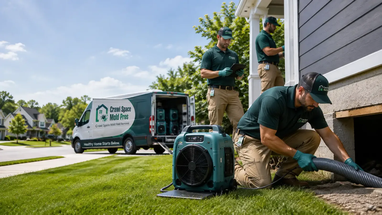 Crawl Space Mold Removal in Fallon, NV
